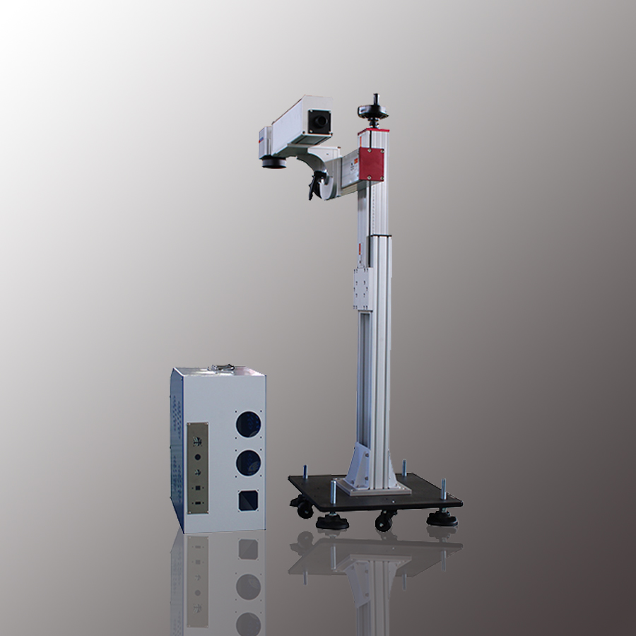 Stand Pillar Fiber Laser Marking Machine